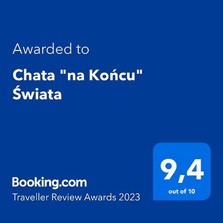 Chata "Na Koncu" Swiata Slopnice Buitenkant foto