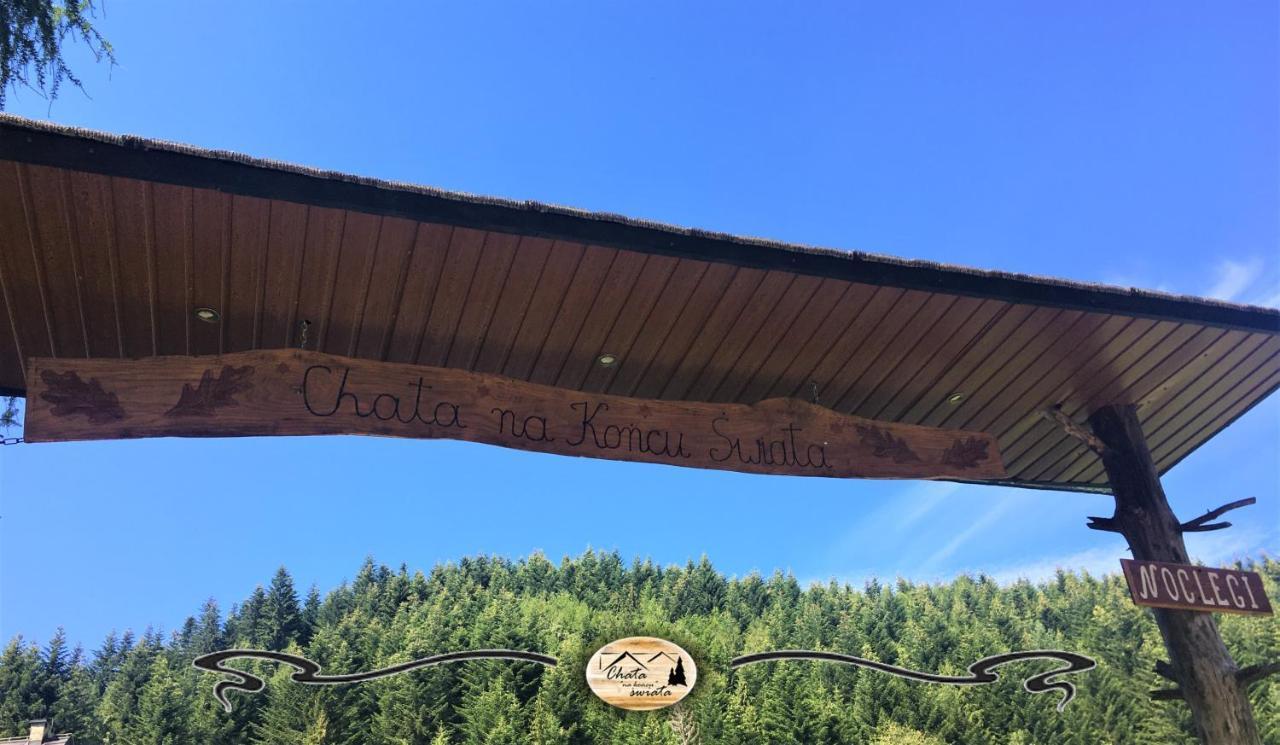 Chata "Na Koncu" Swiata Slopnice Buitenkant foto